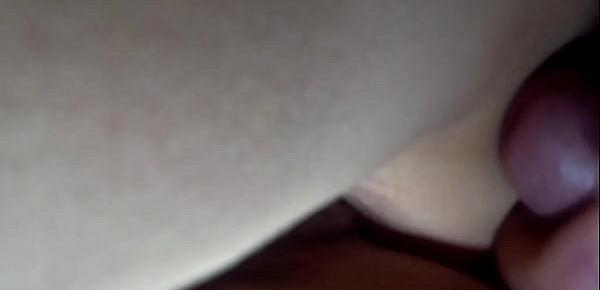  Creampie and lots of sperm all over sleeping girlfriend